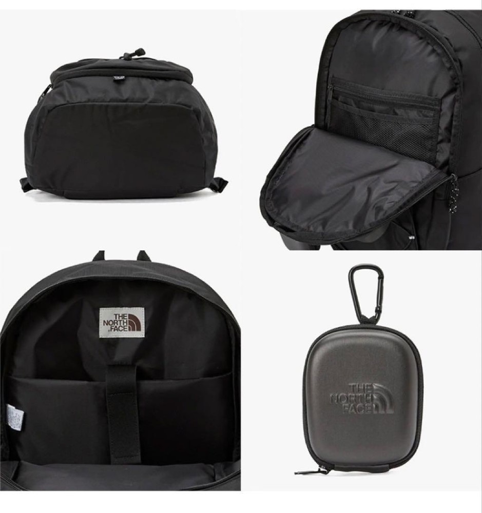 The North Face Super Pack 30L Black Polyester Backpack Used
