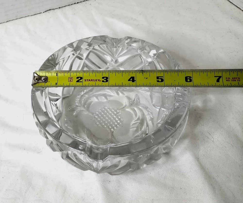 Handcut Crystal Ashtray