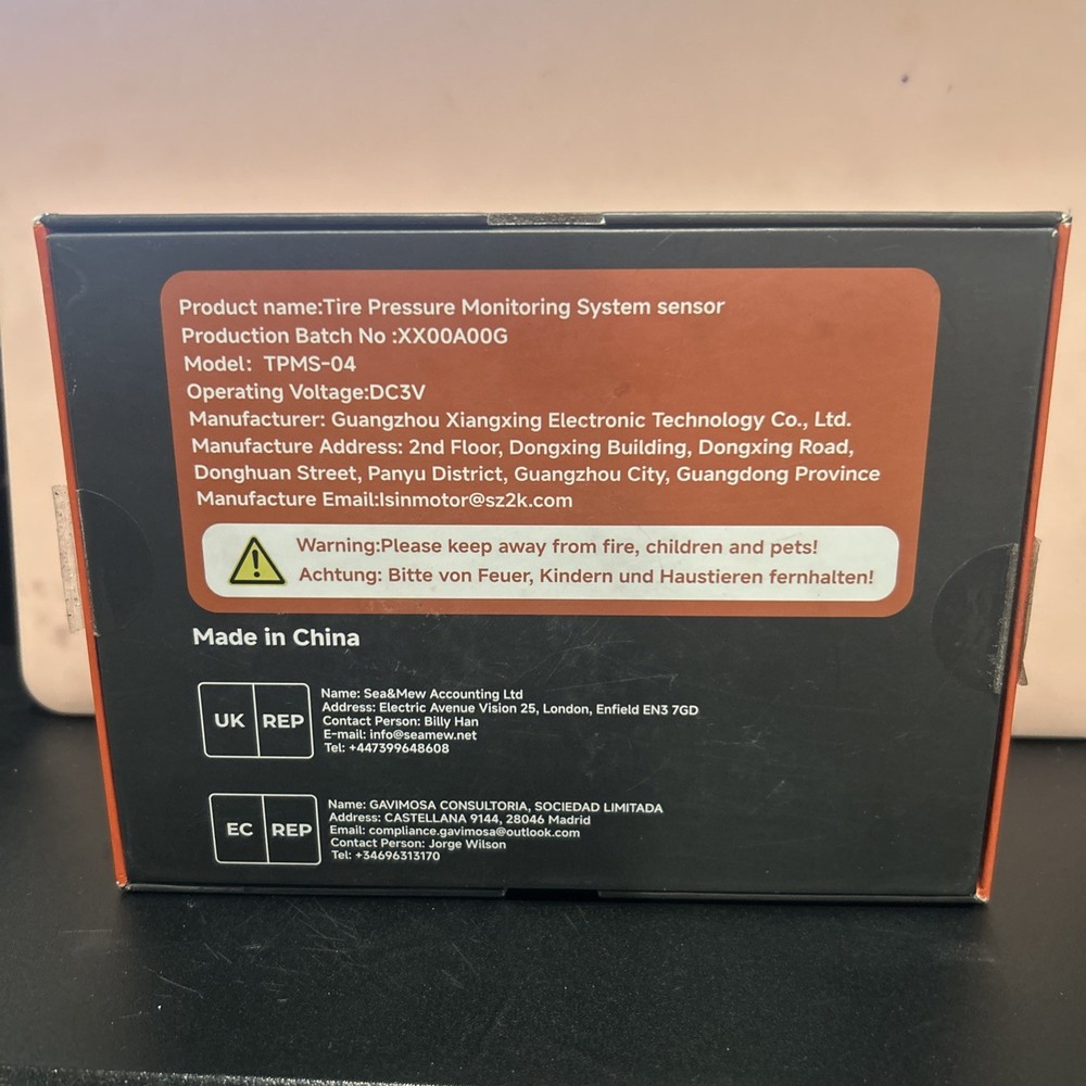 TPMS Sensors 433MHZ