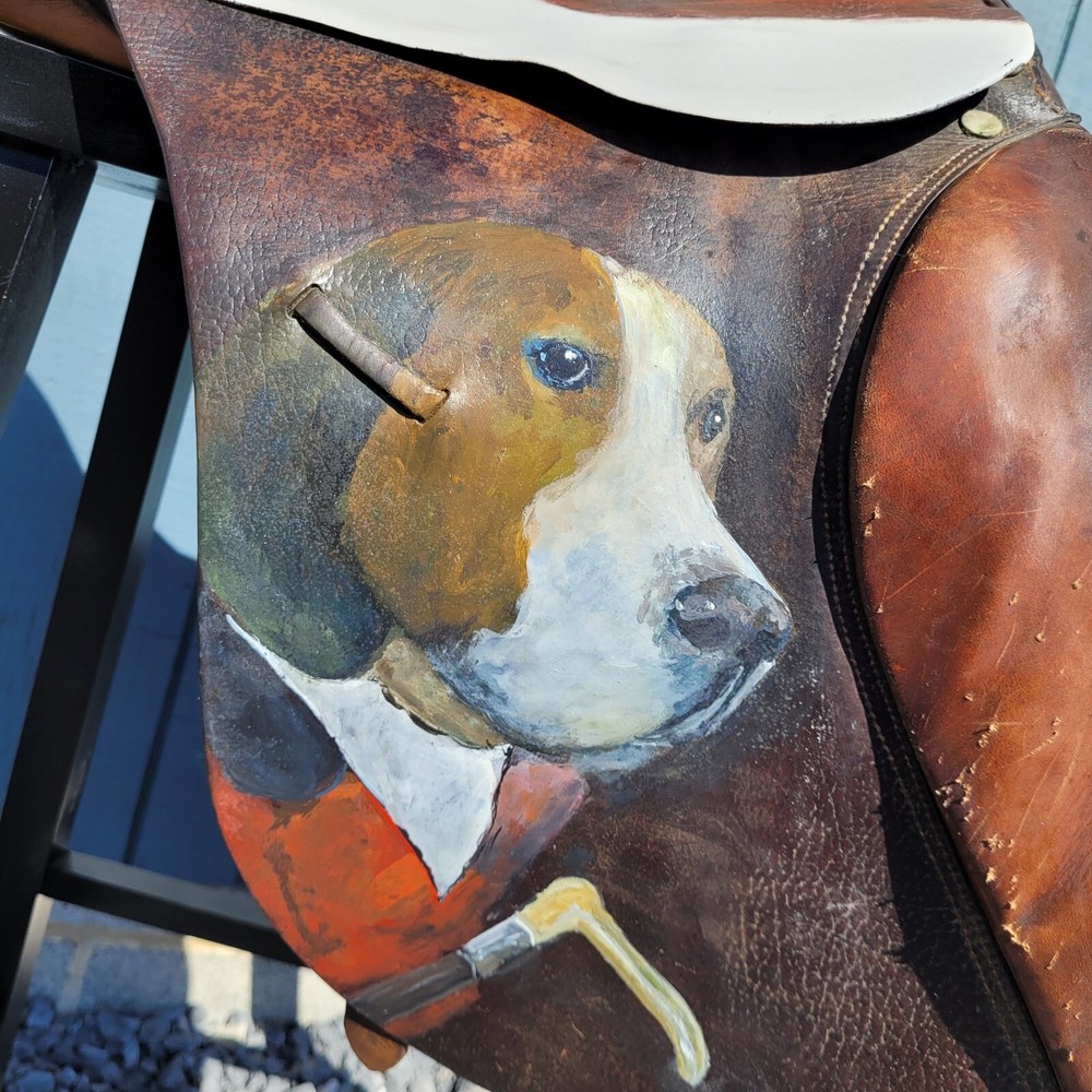 Painted Saddle Fox and Hounds