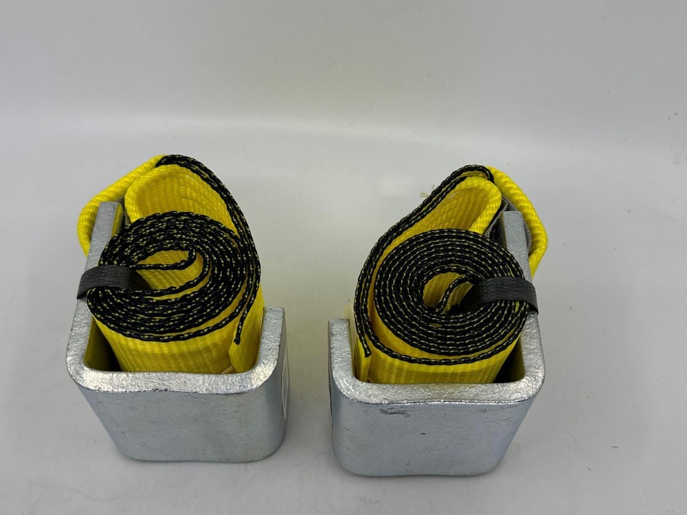 4"X5' Roll Off Container Strap 2 Pack