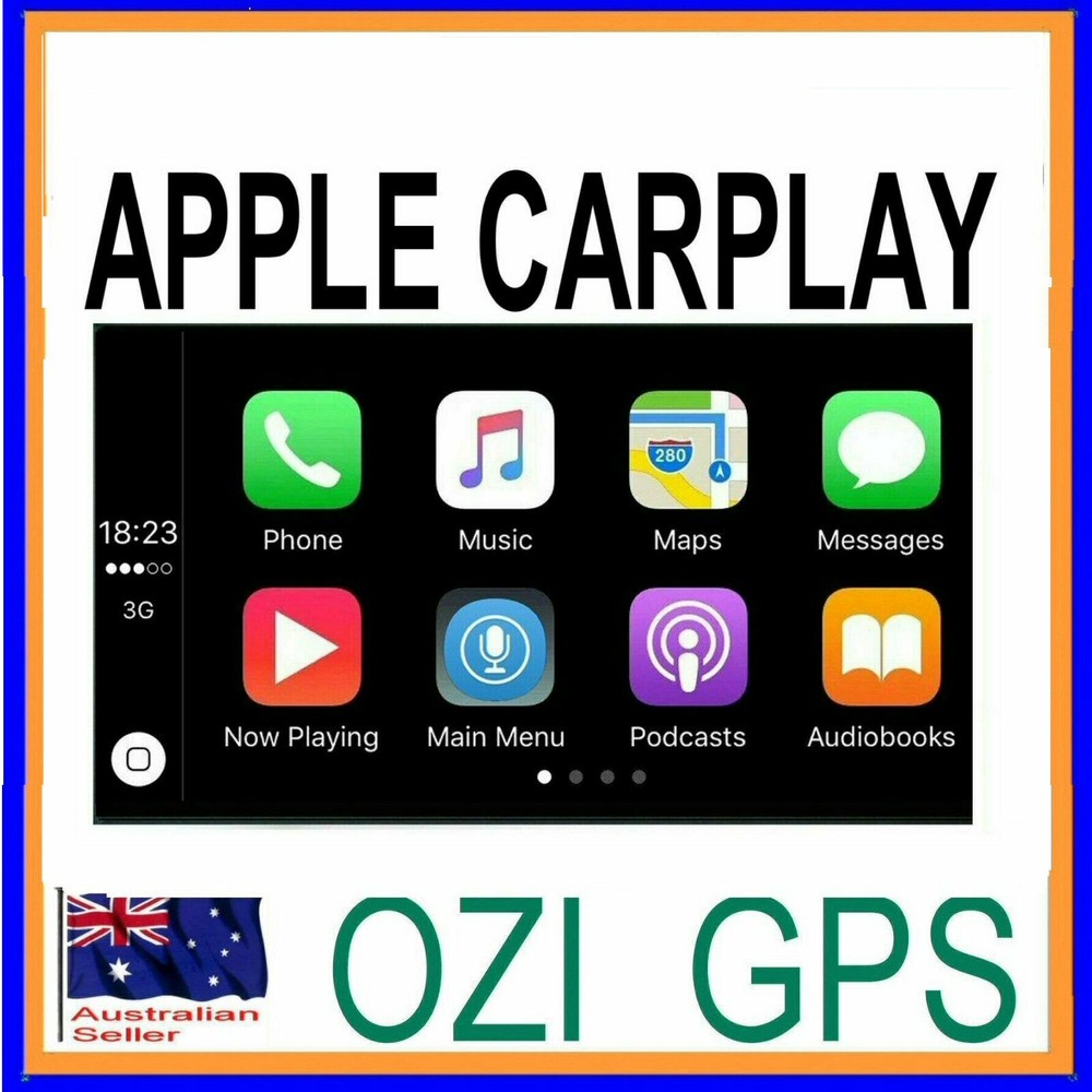 PORTABLE 7" WIRELESS CARPLAY ANDROID AUTO REVERSING CAMERA SUITS ALL SMART