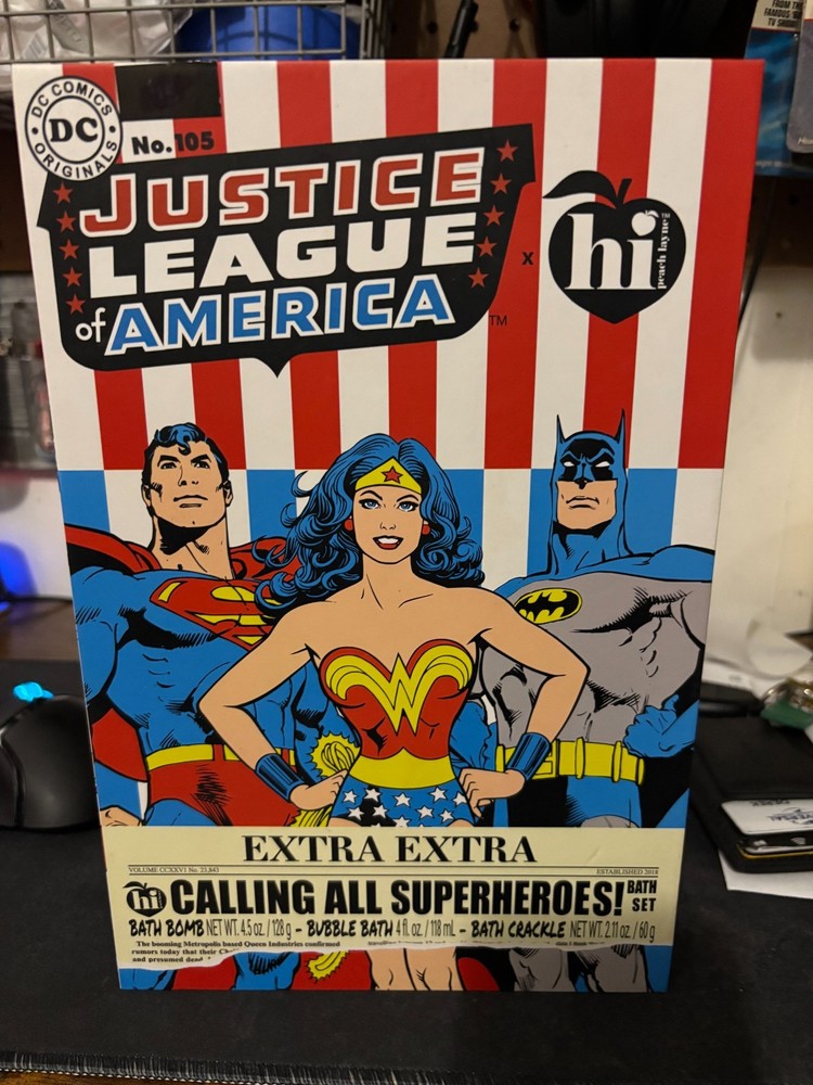 DC Comics Justice League Bath Bomb, New