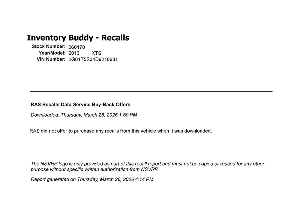 Fuse Box Engine Fits 13 XTS 967424