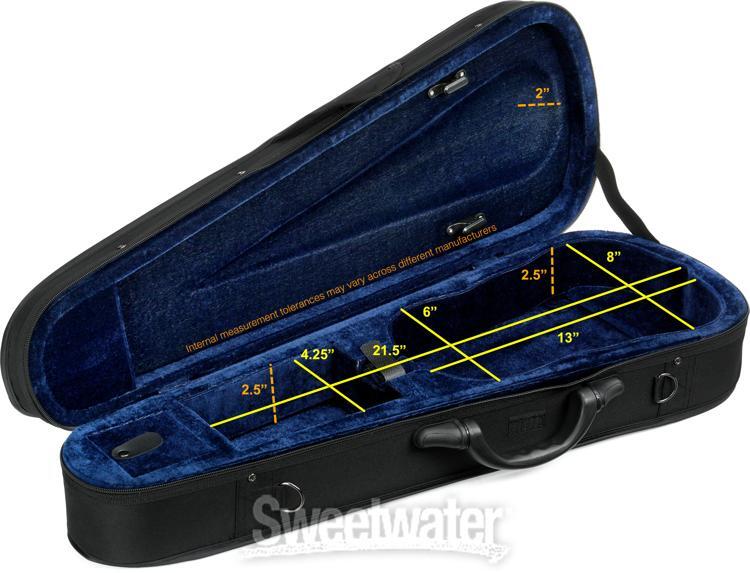 Howard Core CC397 Shaped Violin Case - 1/2 Size