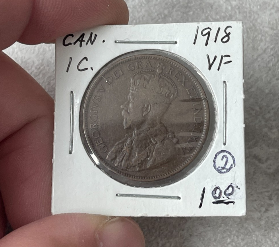 1918 Canada Large Cent - Residue L2