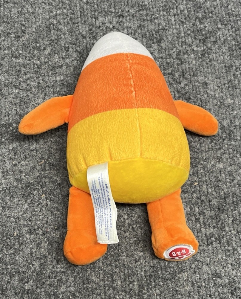 Build-A-Bear Smallfry Candy Corn Buddy 8" Plush Halloween Fall Stuffed Toy