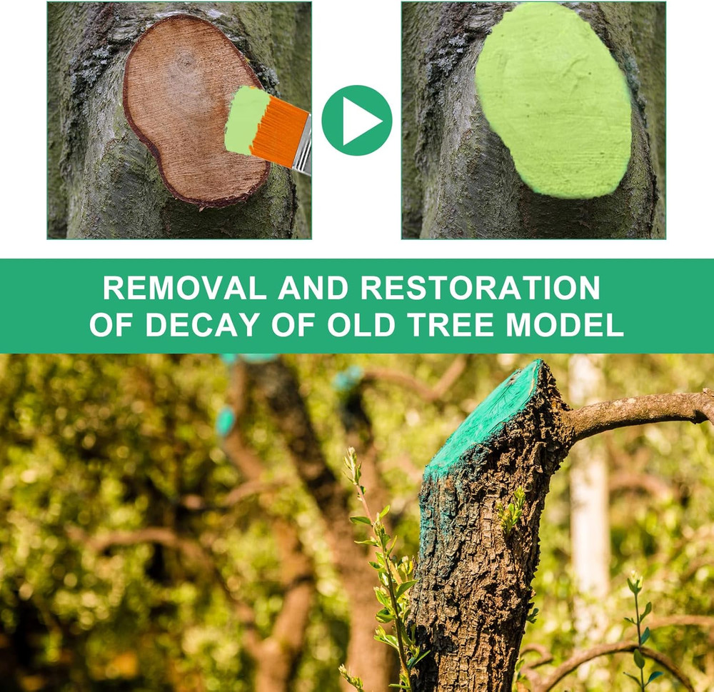 Tree Wound Pruning Sealer, Tree Wound Dressing with Brush, Tree Wound Sealer Hea