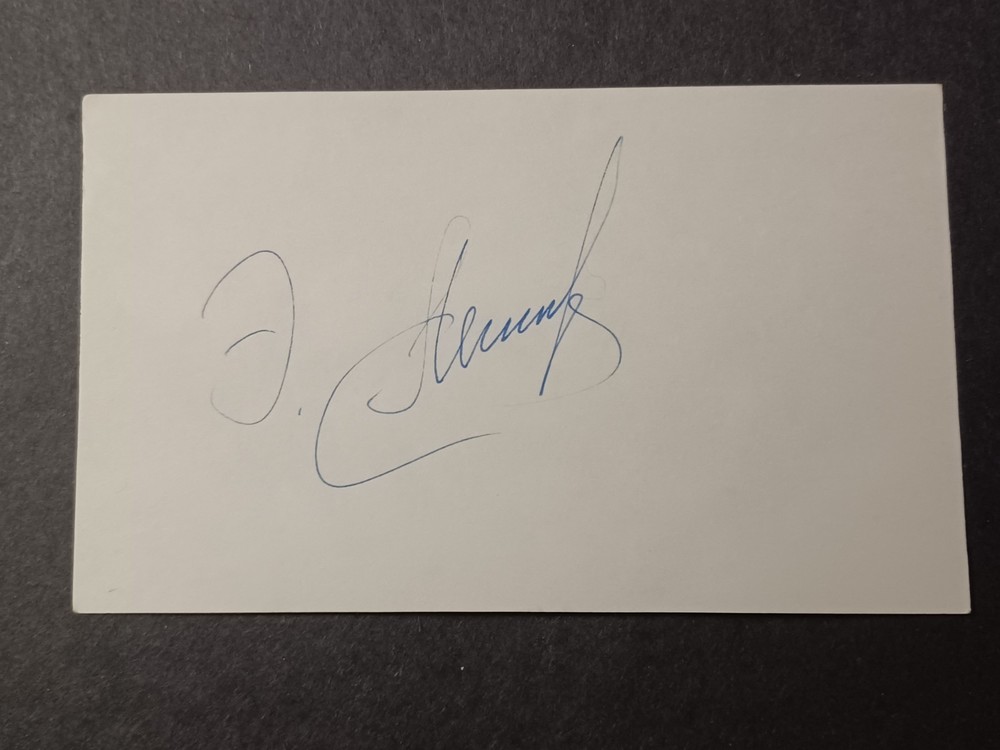 Eldar Aliev Signed Index Card - Ballet - B