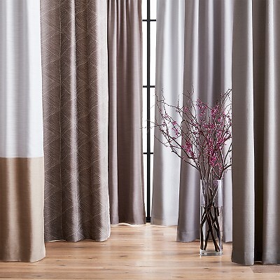Blackout Aruba Window Curtain Panel - Threshold