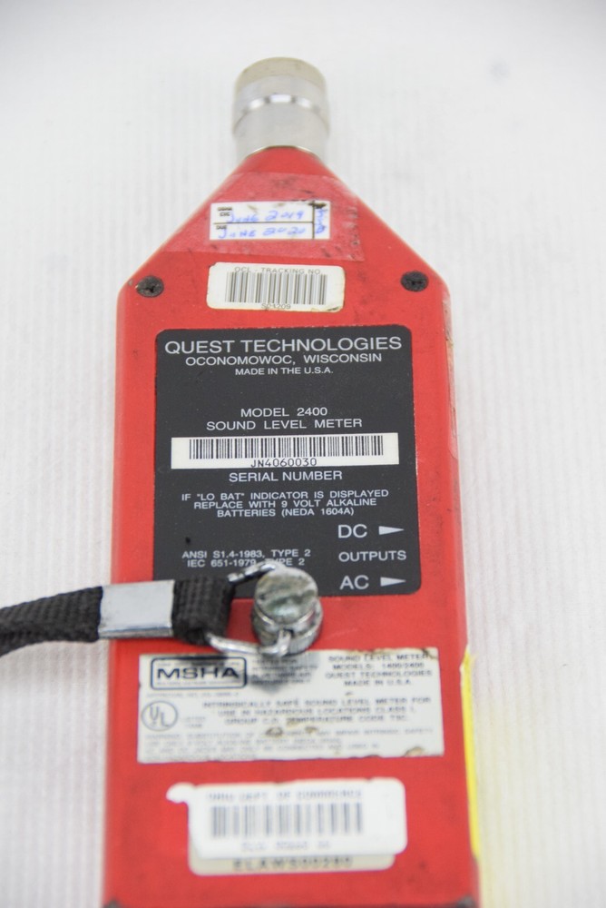 Quest 2400 Sound Level Meter
