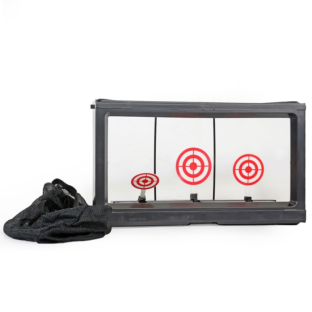 BBTac Airsoft Targets Auto Reset Shooting Practice Game BBs Trap with Net