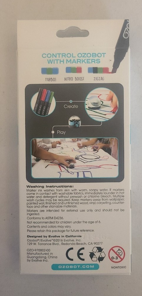 Ozobot Color Code Markers