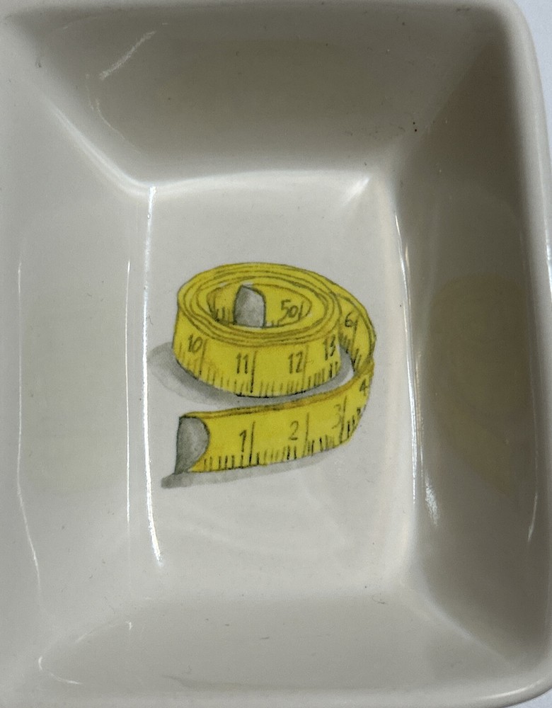 Rae Dunn Divided Dish Measure, Make, Create “B-5
