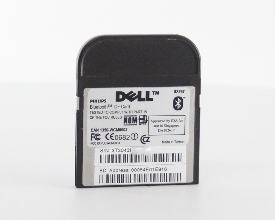 Dell True Mobile 300 Bluetooth Compact Flash Card (8X767)