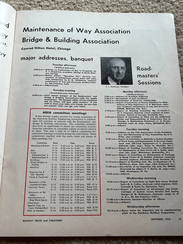 Railway Track and Structures - September 1958