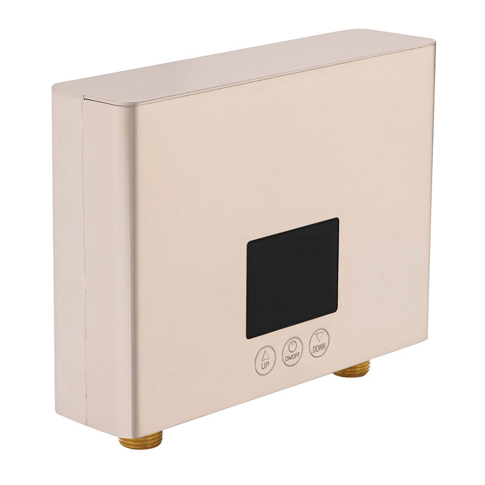 3000W Mini Electric Water Heater Wall Mounted Tankless Water Heater 86℉-131℉