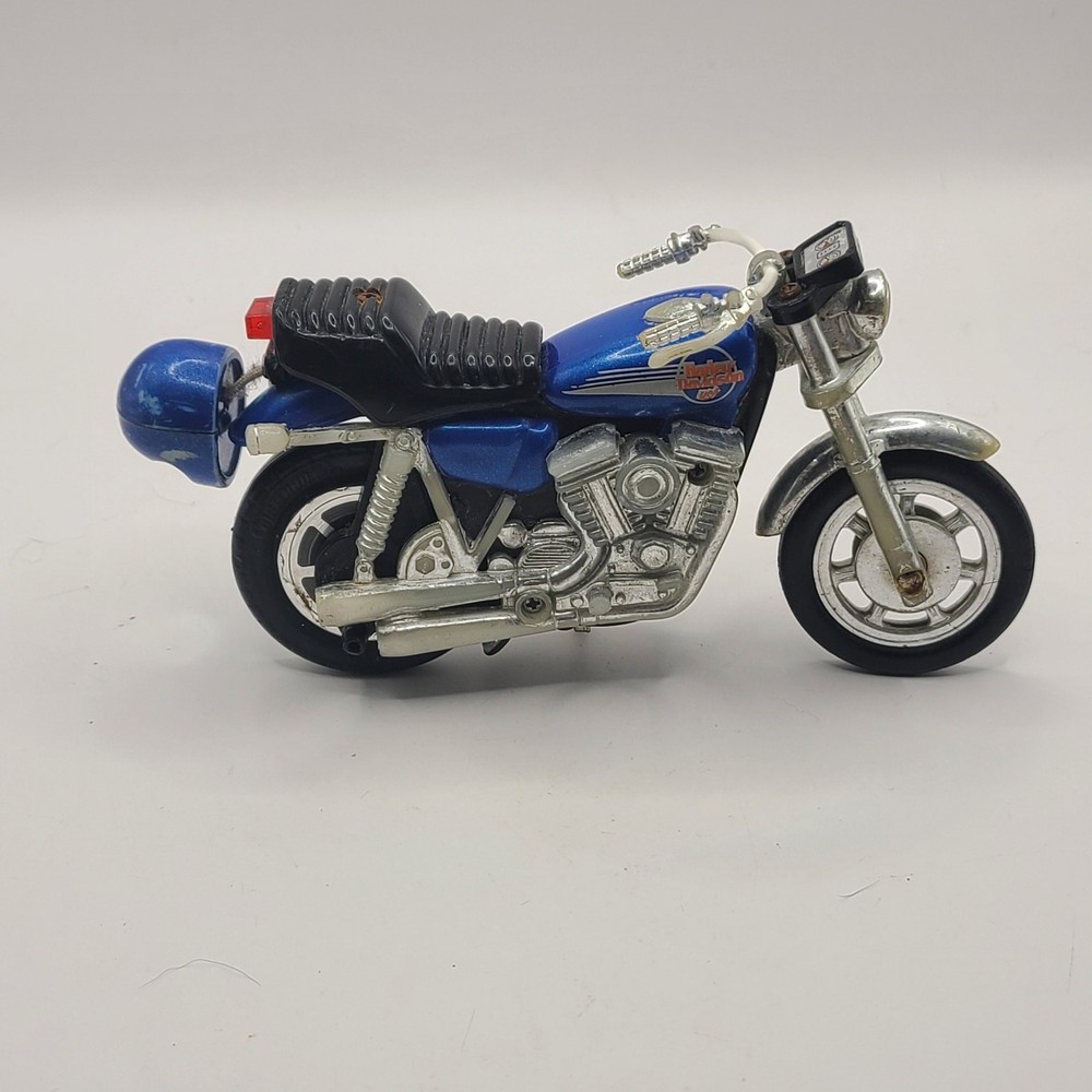Vintage Matchbox 1981 Harley-Davidson Motorcycle Pull String - Tested & Working