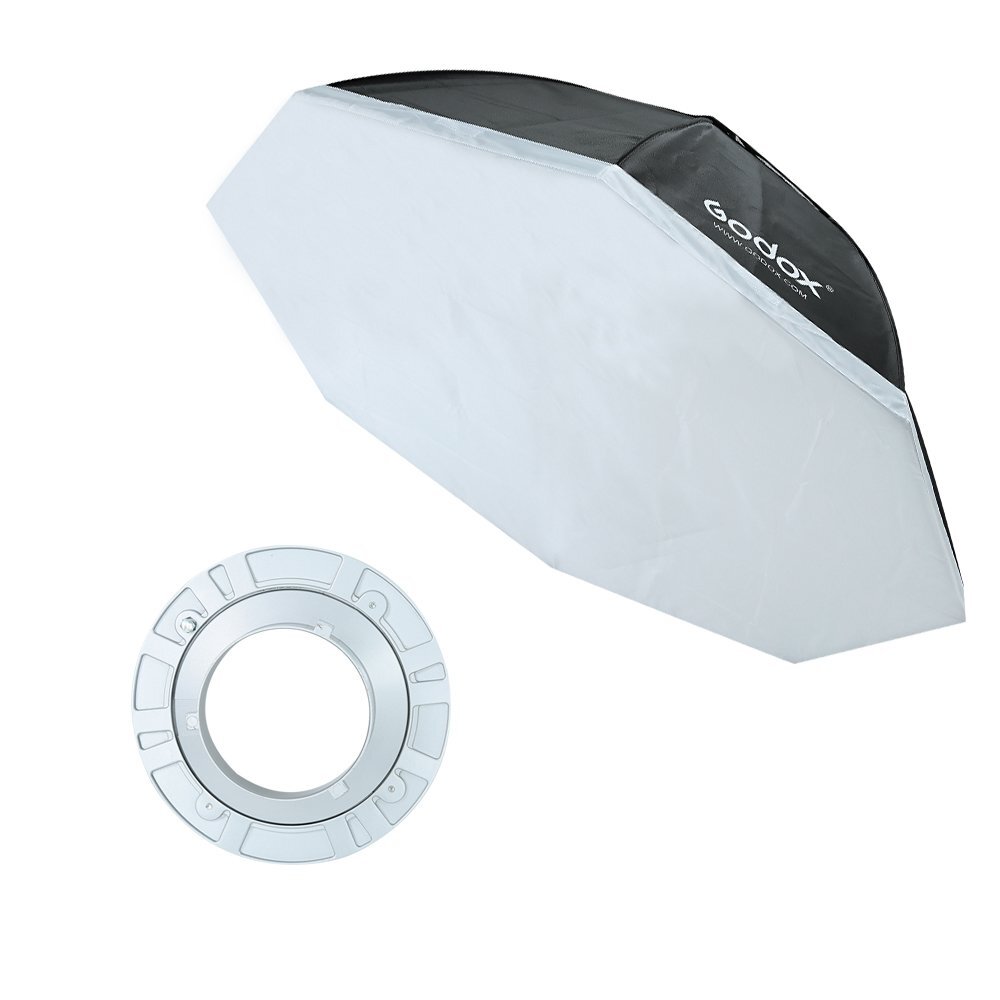 US Godox 120cm 47" Bowens Octagon Softbox Diffuser For Studio Flash Speedlite