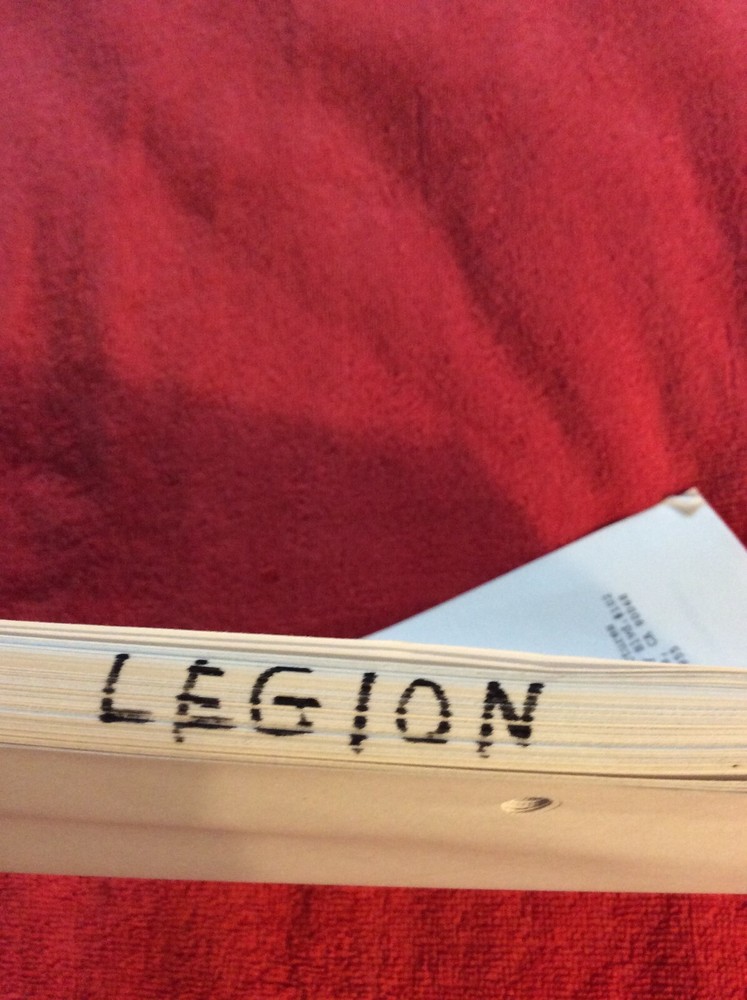 ORIGINAL SCRIPT LEGION PARKER STEVENSON COREY FELDMAN RICK SPRINGFIELD RARE