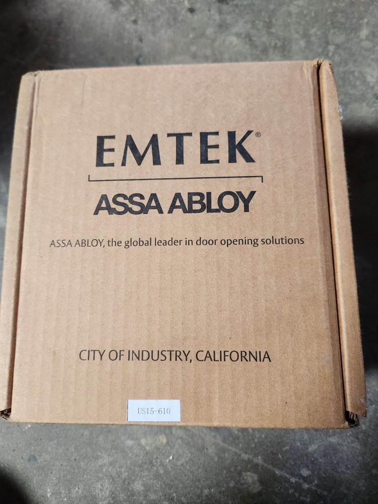 Emtek Empowered Motorized Touchscreen Keypad Smart Deadbolt, EMP1101US19, Black