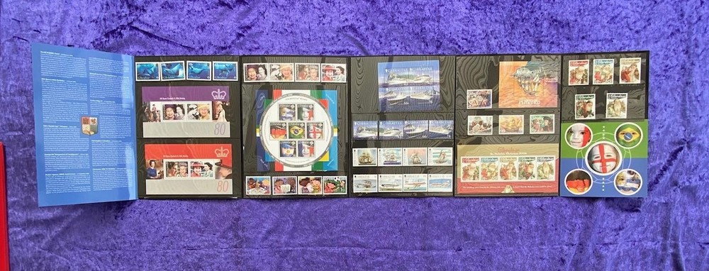 Gibraltar 2006 year stamp mini sheet year book
