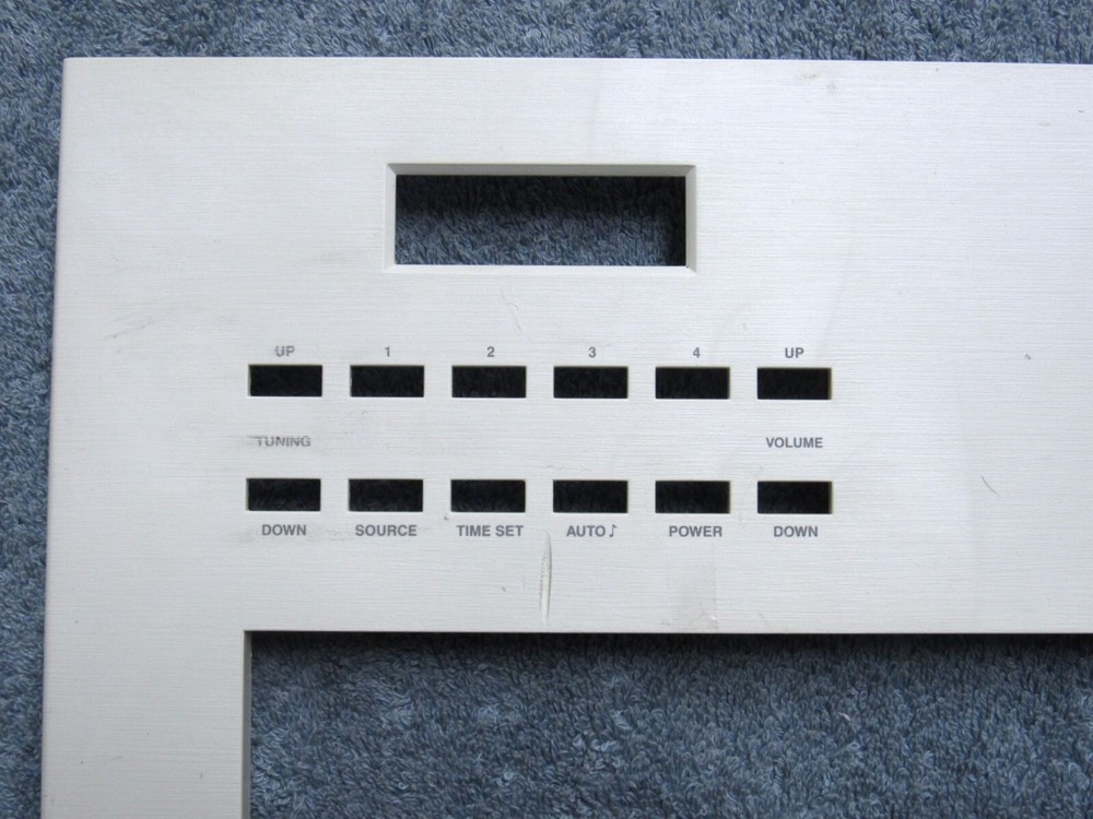 (Dinged) Middle Grill Insert Piece M&S MC602 & MC702 Intercom