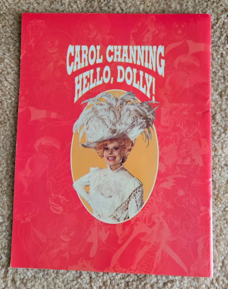 Carol Channing "Hello, Dolly!" Souvenir Program