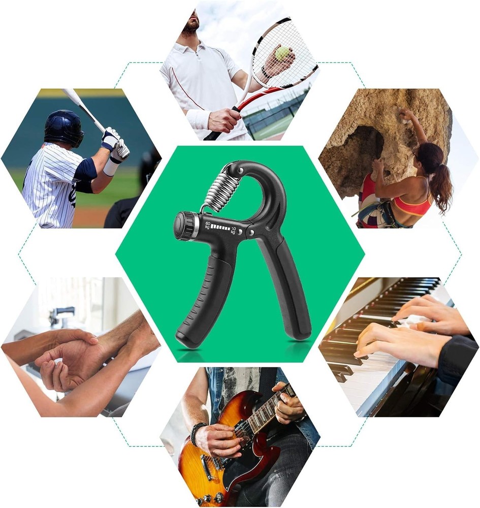 Adjustable Hand Grip Strengthener Forearm Trainer Grip Workout Tool