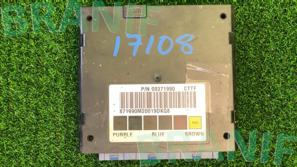 CHEVROLET SILVERADO 2000 1500 BODY CONTROL MODULE 09371990 OEM