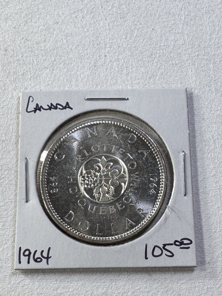 1964 Canada $1 Silver Coin
