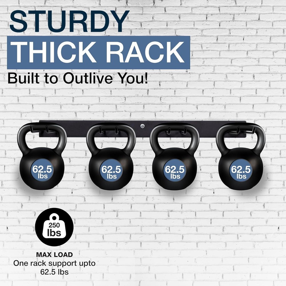 Garage Tool Organizer Wall Mount, 250 lbs