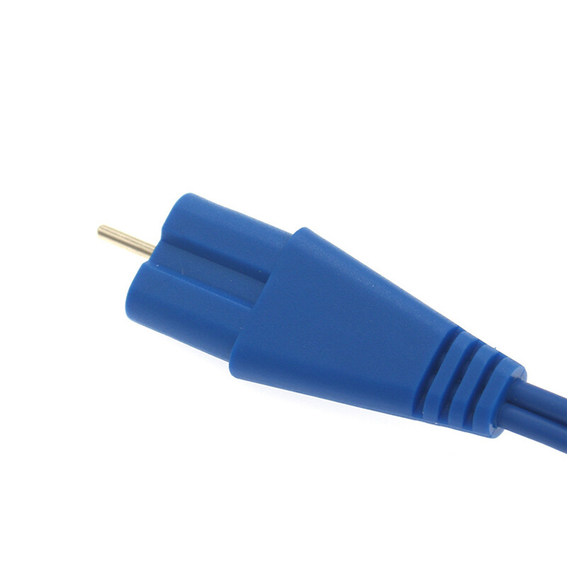 REM American Plug Electrosurgical Electrode Negative Plate Connection Cable/Wire