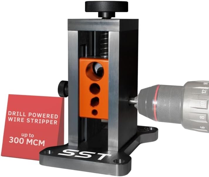 Heavy Duty Wire Stripper Machine | Drill-Powered Industrial Wire Stripping Ma...