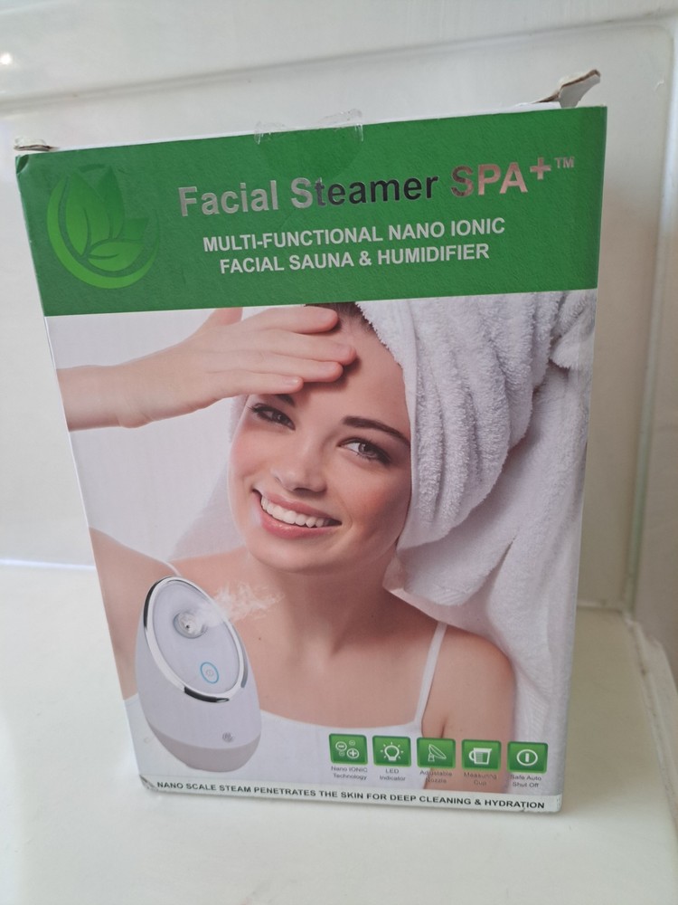 Facial Steamer Spa Multi-Functional Nano Ionic Facial Sauna & Humidifier