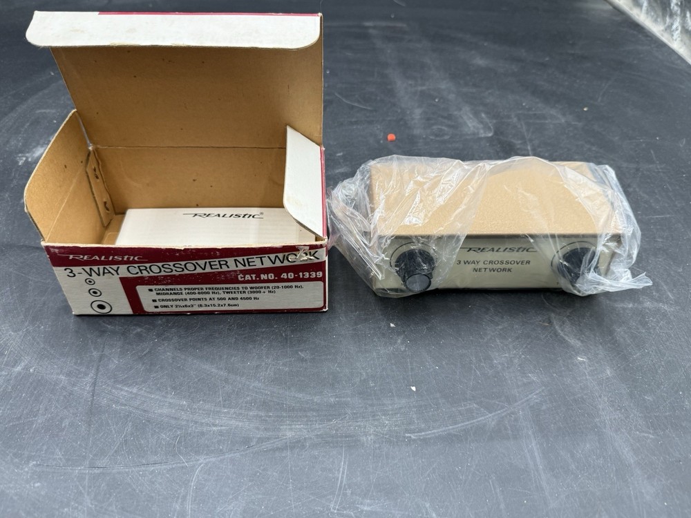 Radio Shack Realistic 3-Way Crossover Network 40-1339