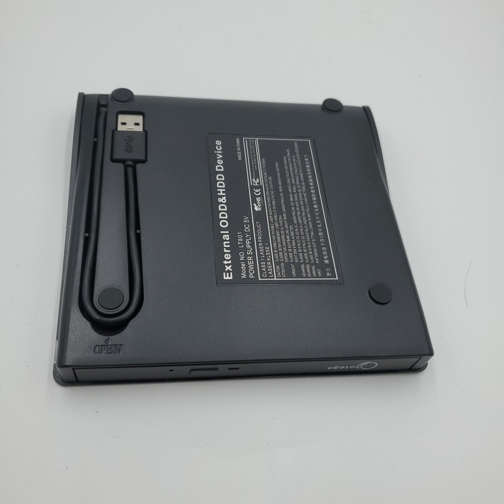 External DVD Drive USB 3.0 Pop-up Mobile CD/DVD New