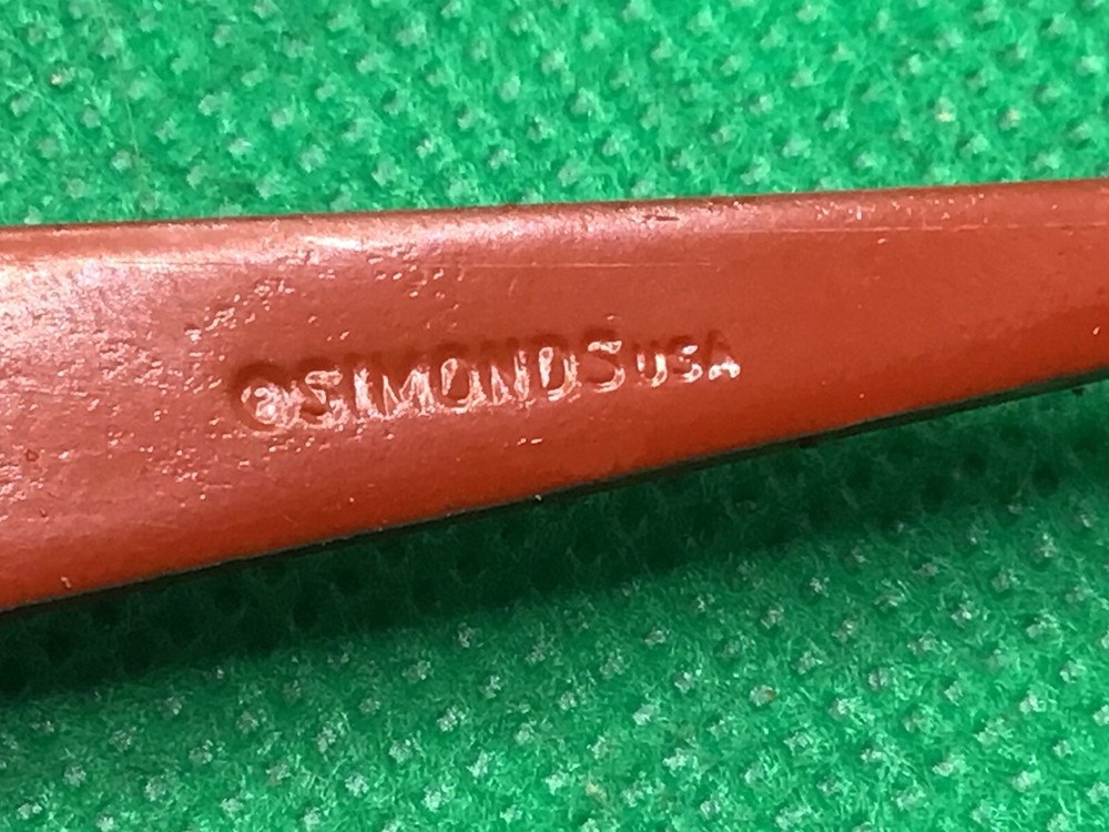 8” Knife edge Hand File, 2nd Cut, Simonds