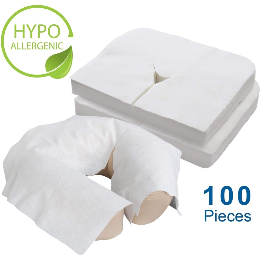 Luxurious Massage Headrest Covers - 100 Pack