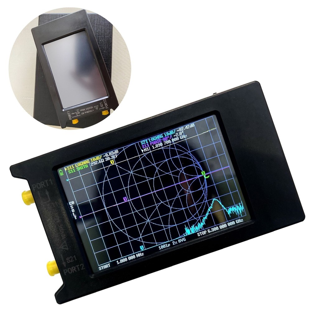 50KHz-6.3GHz LiteVNA-64 VNA Analyzer Vector Network Analyzer Antenna Analyzer