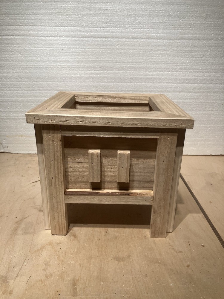 Rustic Wooden Cedar Planters Box Home Decor Storage Multipurpose