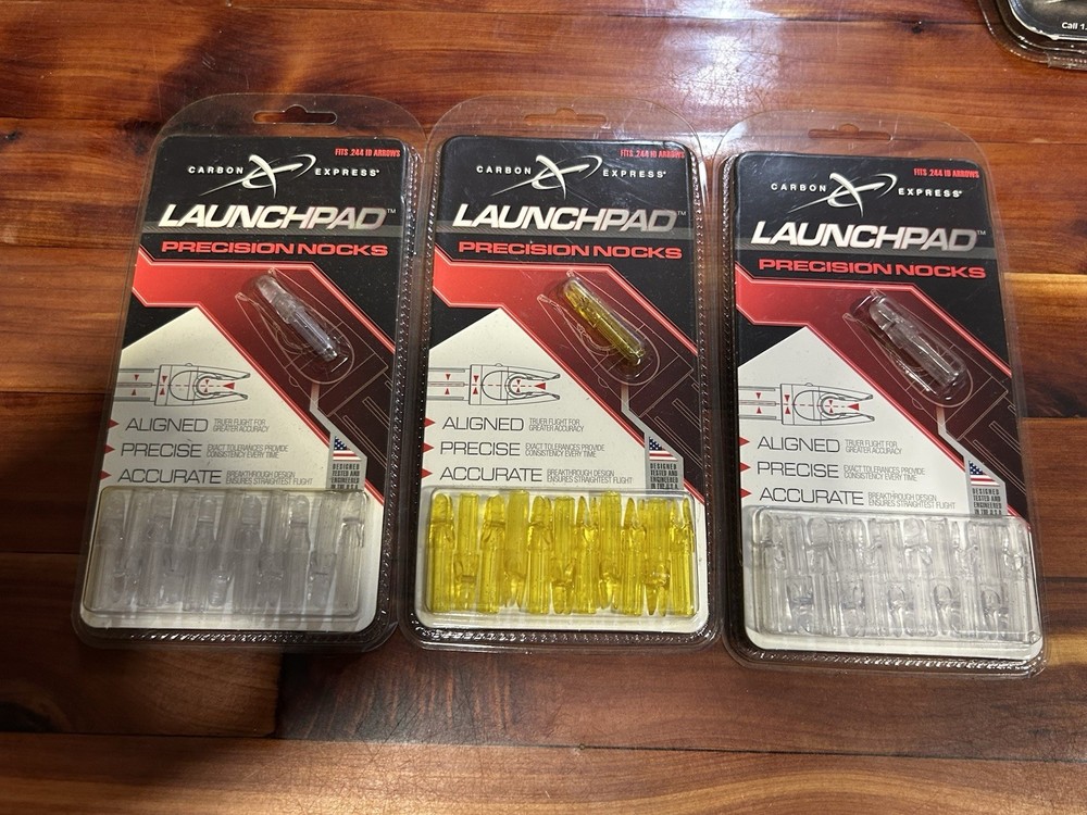 Carbon Express Launchpad Precision Nocks