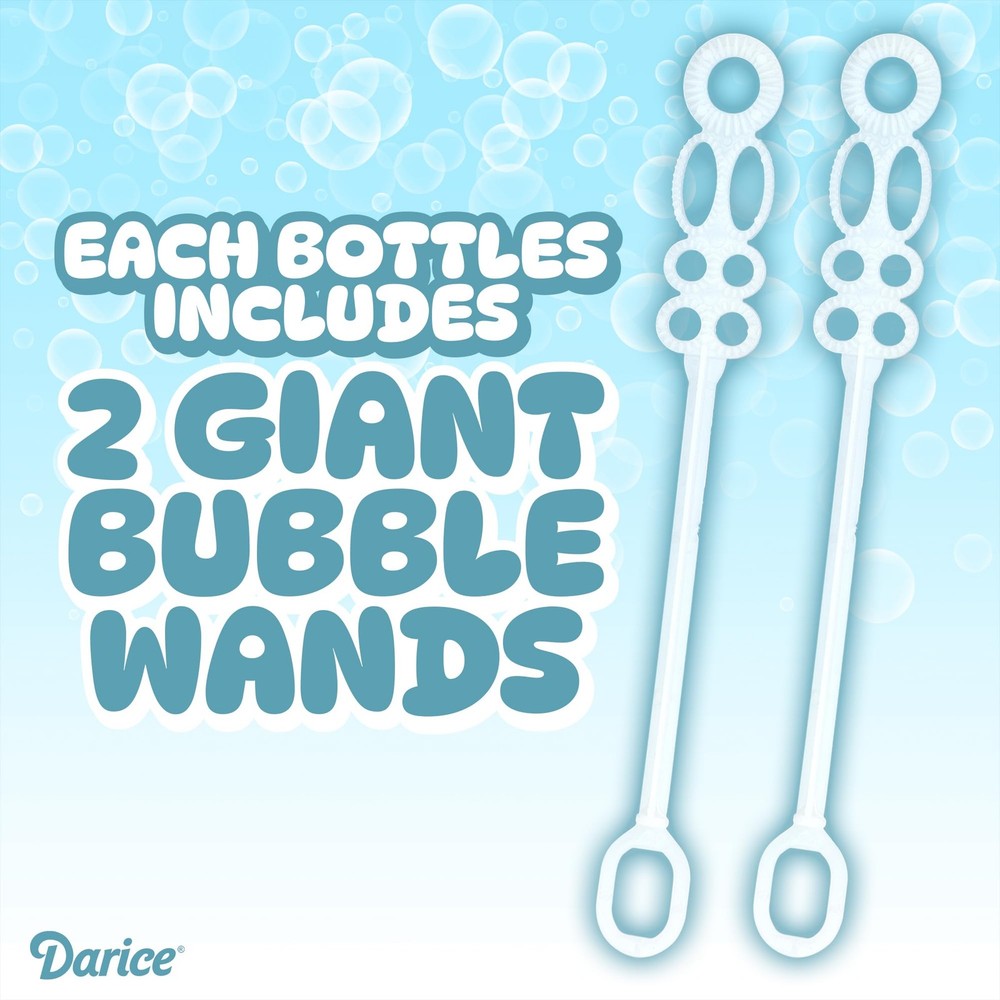 Darice 2 Pack 128oz Bubble Solution Refill for Bubble Machines & Blowers - Ea...