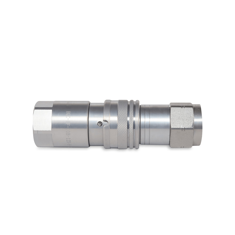 5/8″ Flat Face Hydraulic Quick Couplers Set - 3/4″ NPT Thread