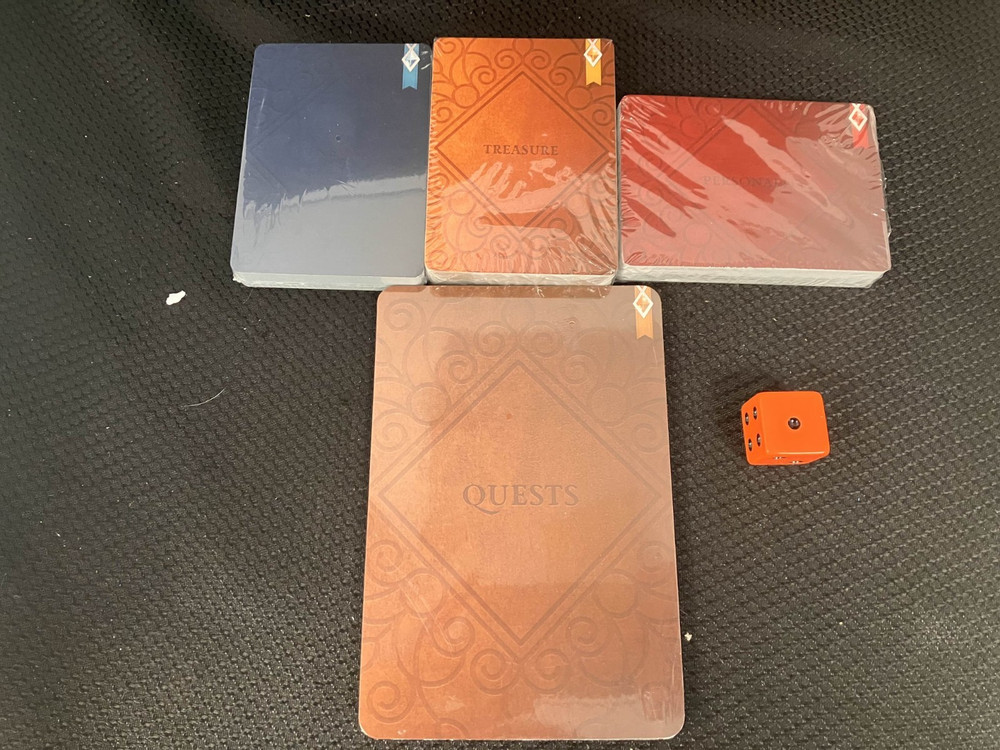 Firelight the Questing Card Game Paper or Plastic