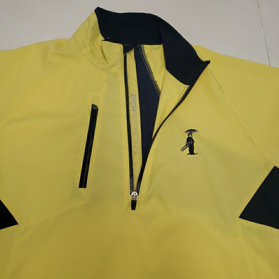 Zero Restriction Golf Windbreaker Pullover 1/2 Zip Jacket Tour Series Men's Med