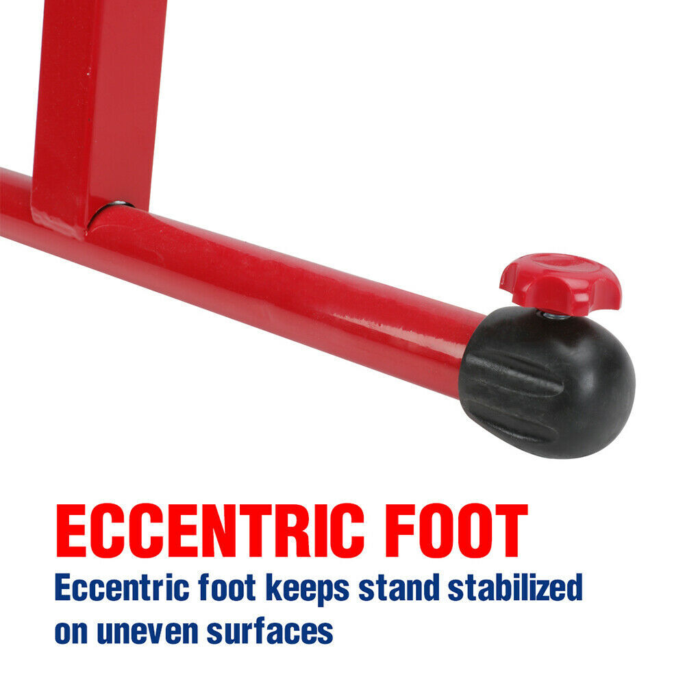 WORKPRO Heavy Duty Folding Roller Stand Height Adjustable 250LB Load Capacity US