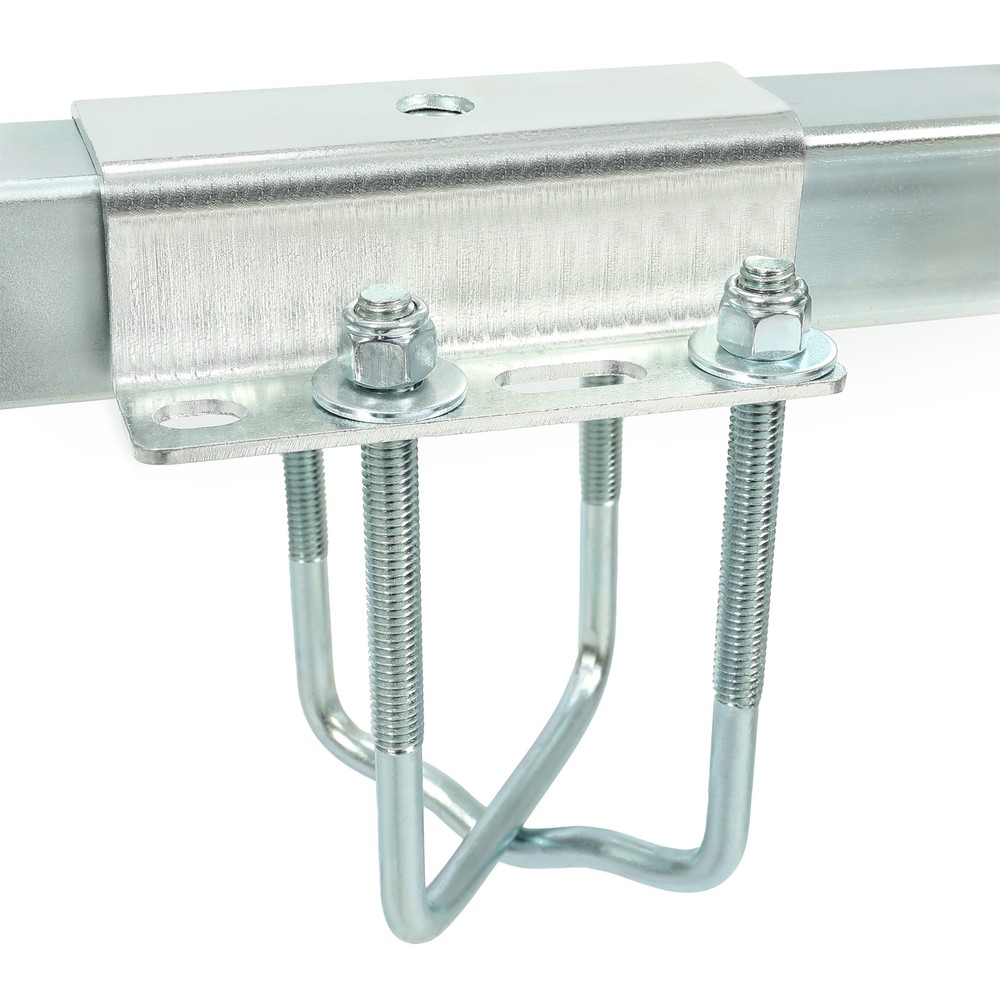 5' Adjustable Boat Trailer Guide Bunk Board Bunkboard Guide-On Rails Zinc-Plated