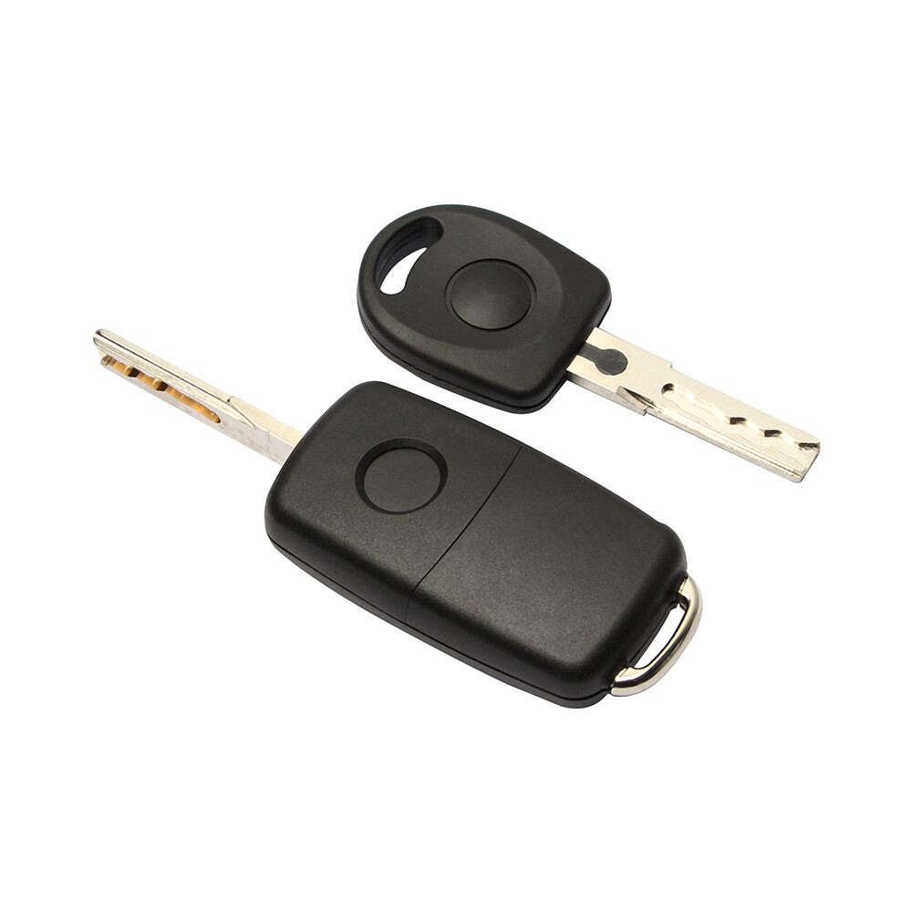 Ignition Switch Lock Assembly W/remote Control Key Shell For Vw Jetta 2006-2018