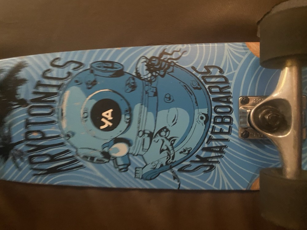 Kryptonics 30" Cruiser Skateboard Underwater
